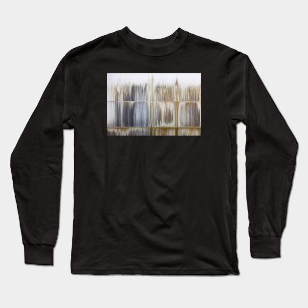 Stained Wall like a painting on a canvas. Long Sleeve T-Shirt by textural
